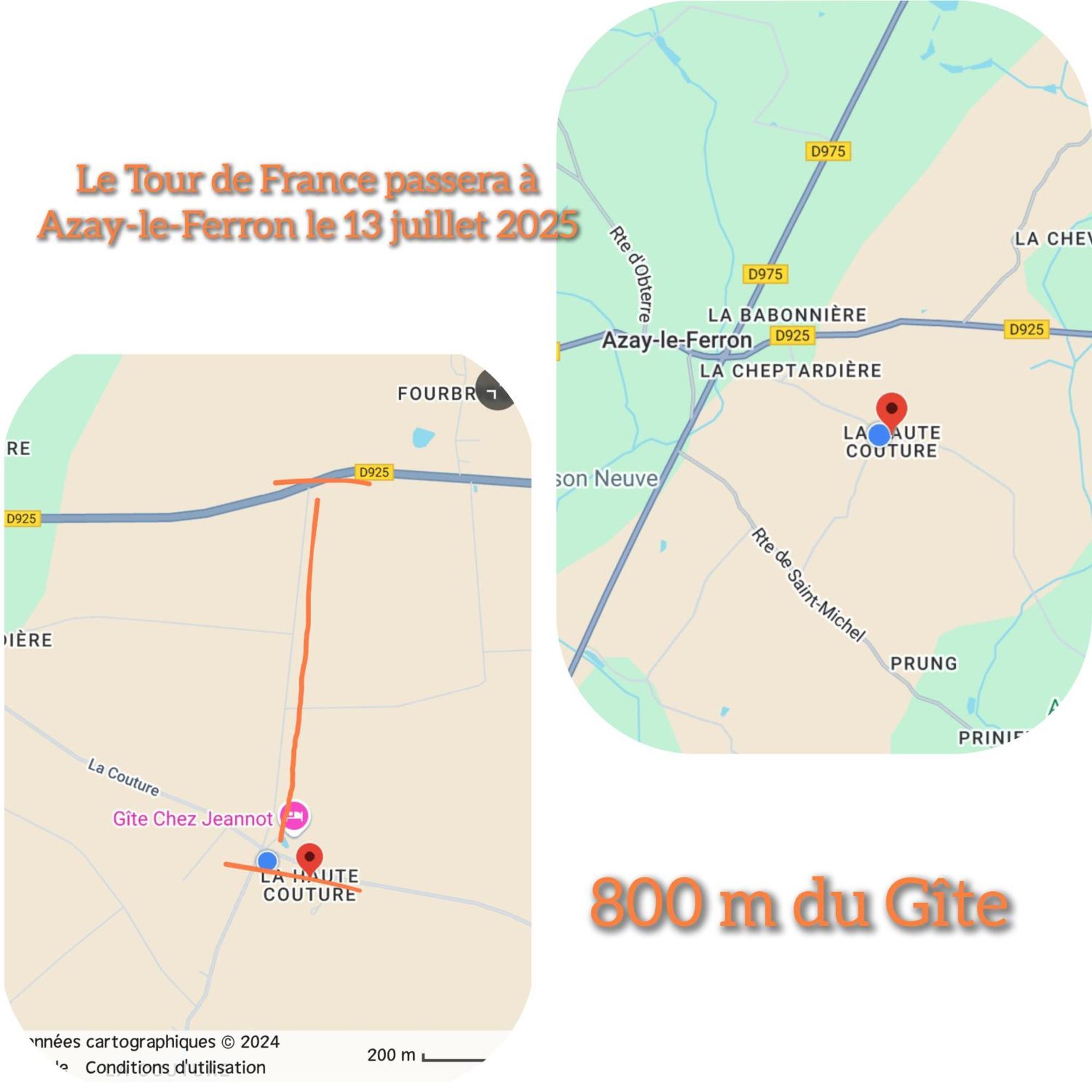Gite Chez Jeannot Azay-le-Ferron Esterno foto
